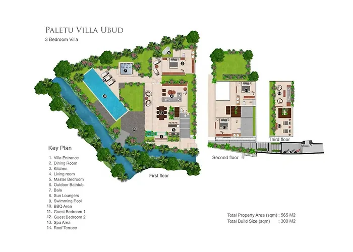 ヴィラ Paletu Luxury Private ウブド